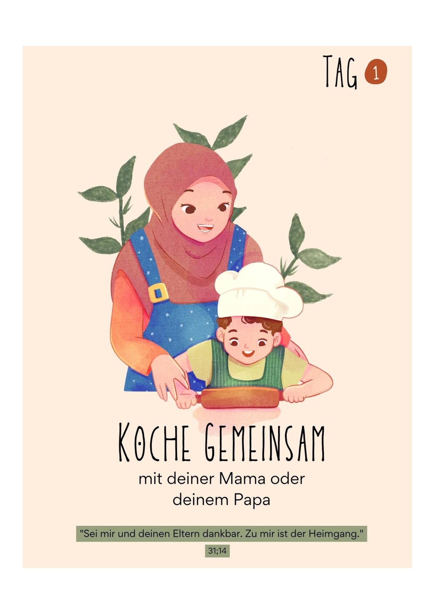 Meine 30 Tage Ramadan Karten - Klassik Edition