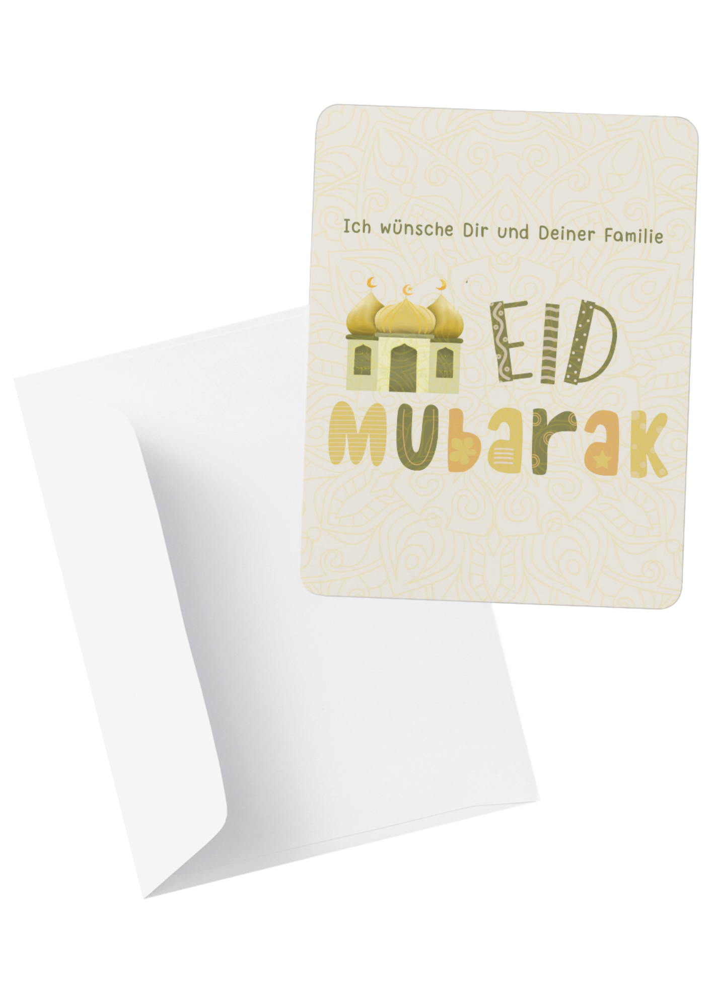 „Eid Mubarak“ – Für besondere Festmomente – Postkarte