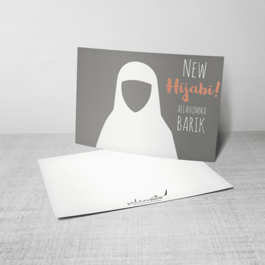 New Hijabi! - Postkarte